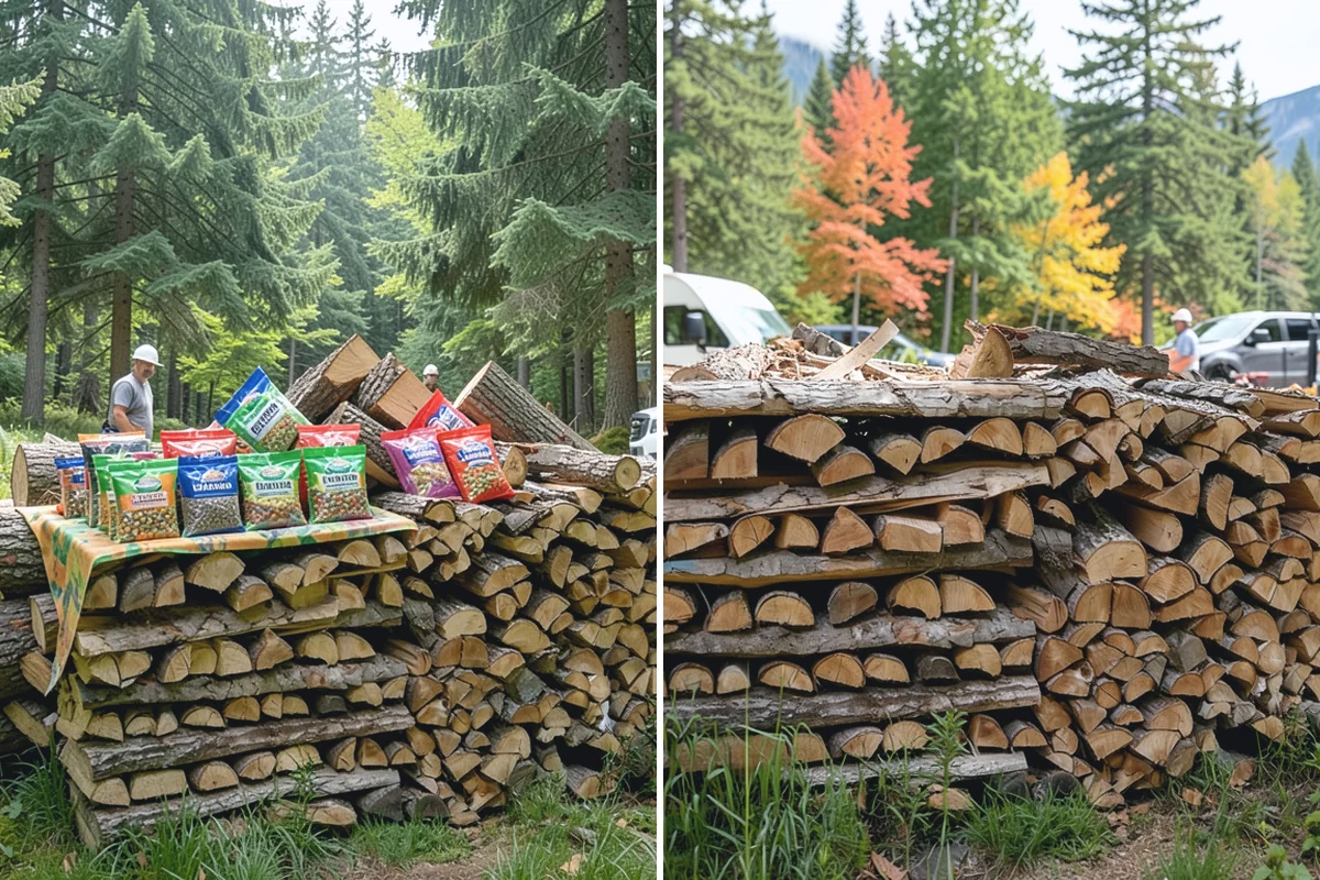 Firewood Wholesale Supply in Bonney Lake, Pierce County, WA - Discuss your resale volume, sizing, and packaging needs