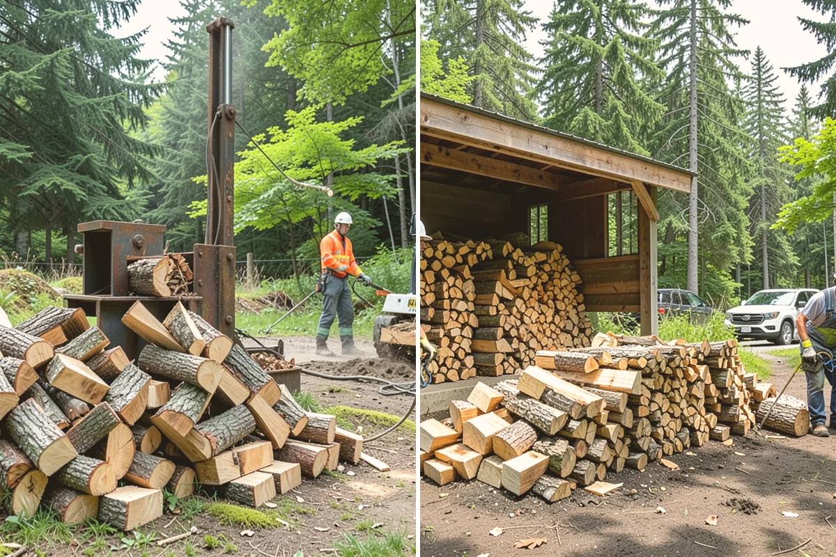 Firewood Wholesale Supply in Brier, Snohomish County, WA - Discuss your resale volume, sizing, and packaging needs