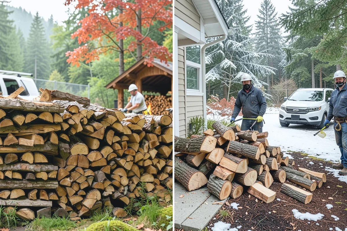 Firewood Wholesale Supply in Buckley, Pierce County, WA - Discuss your resale volume, sizing, and packaging needs