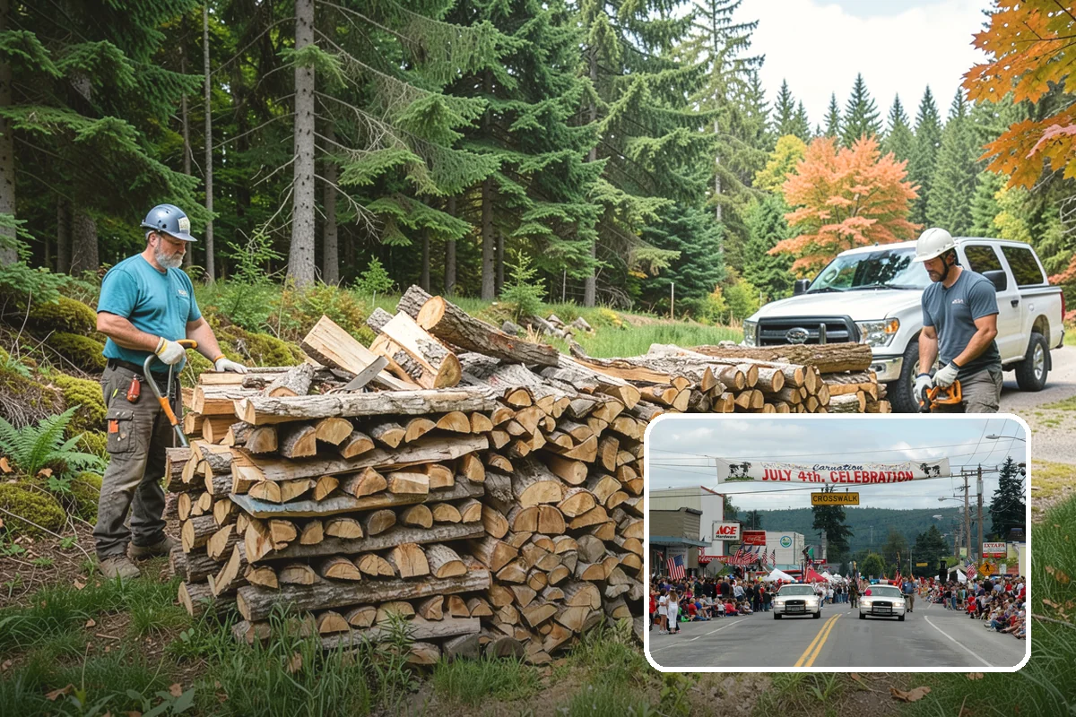 Firewood Wholesale Supply in Carnation, King County, WA - Wholesale pricing structured for healthy margins