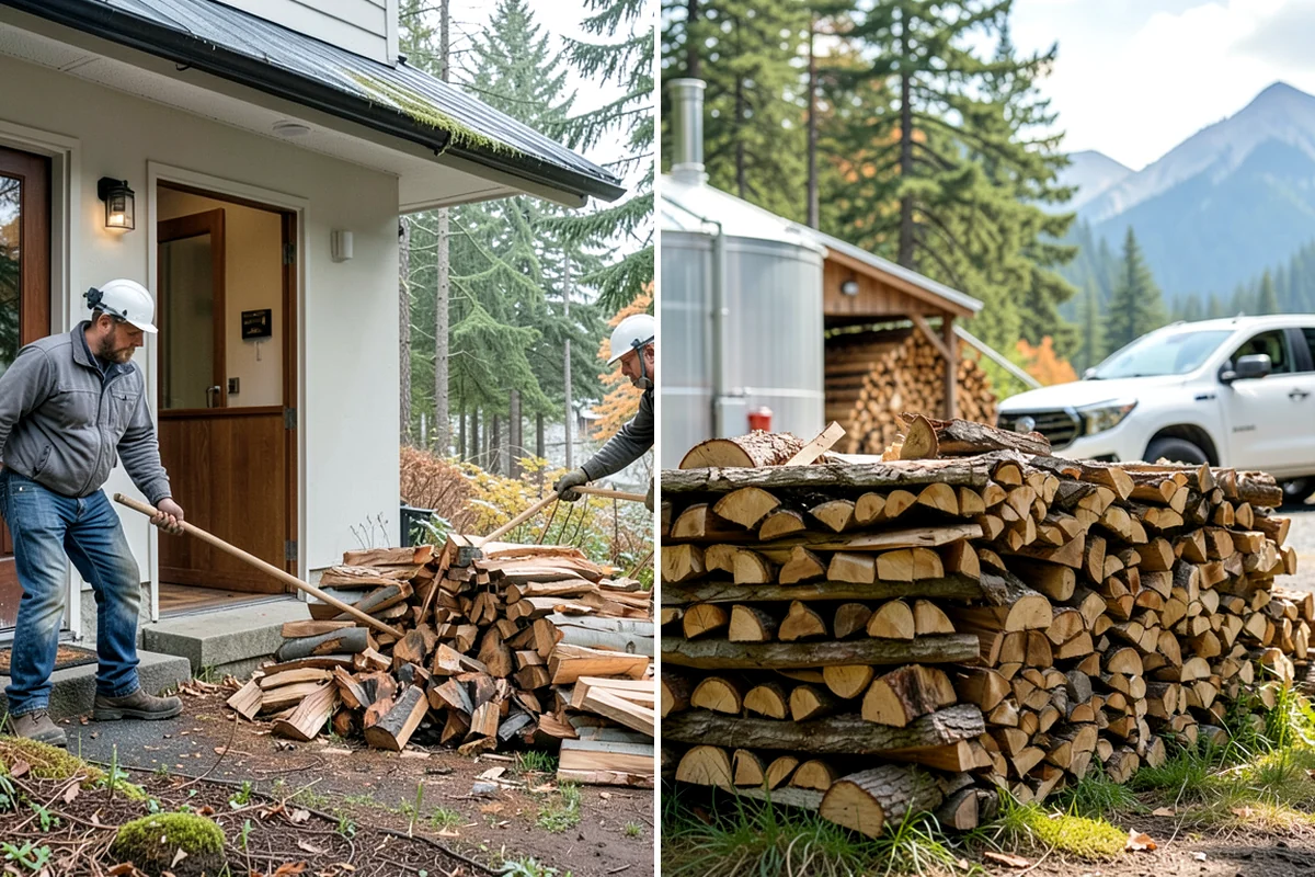 Firewood Wholesale Supply in Concrete, Skagit County, WA - Discuss your resale volume, sizing, and packaging needs