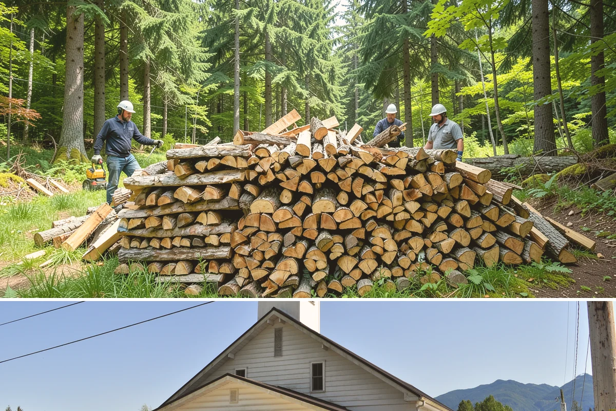 Firewood Wholesale Supply in Concrete, Skagit County, WA - Establish wholesale supply before your selling season peaks so your inventory is ready for customers.