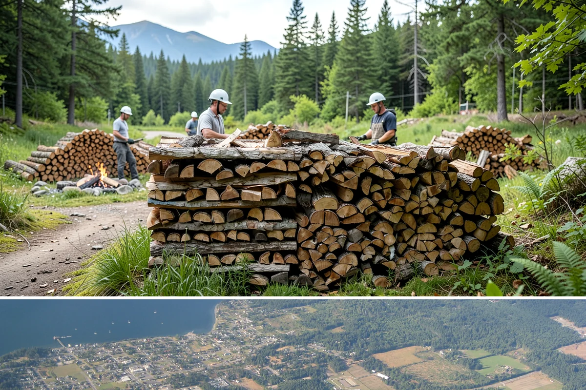 Firewood Wholesale Supply in Coupeville, Island County, WA - Establish wholesale supply before your selling season peaks so your inventory is ready for customers.