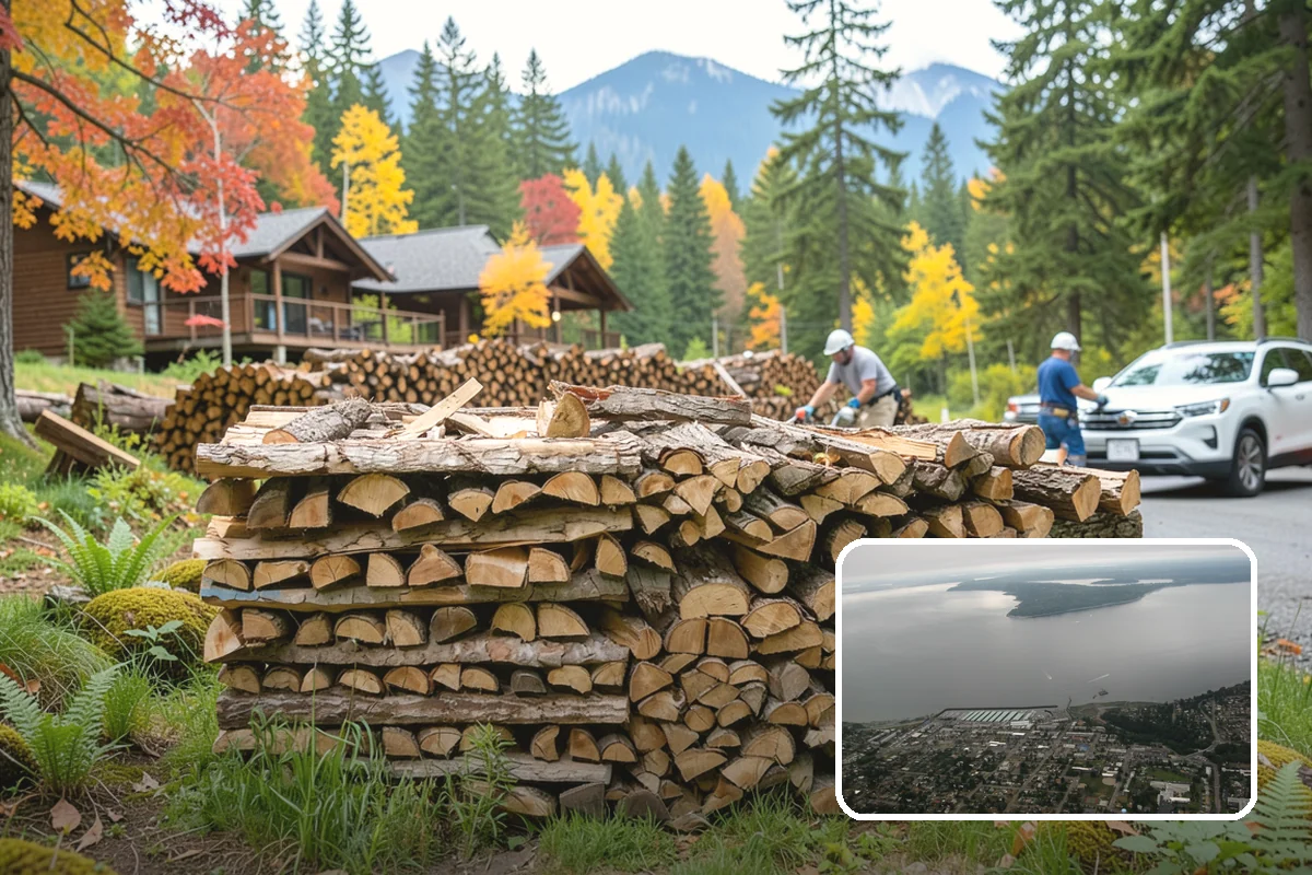 Firewood Wholesale Supply in Des Moines, King County, WA - Wholesale pricing structured for healthy margins