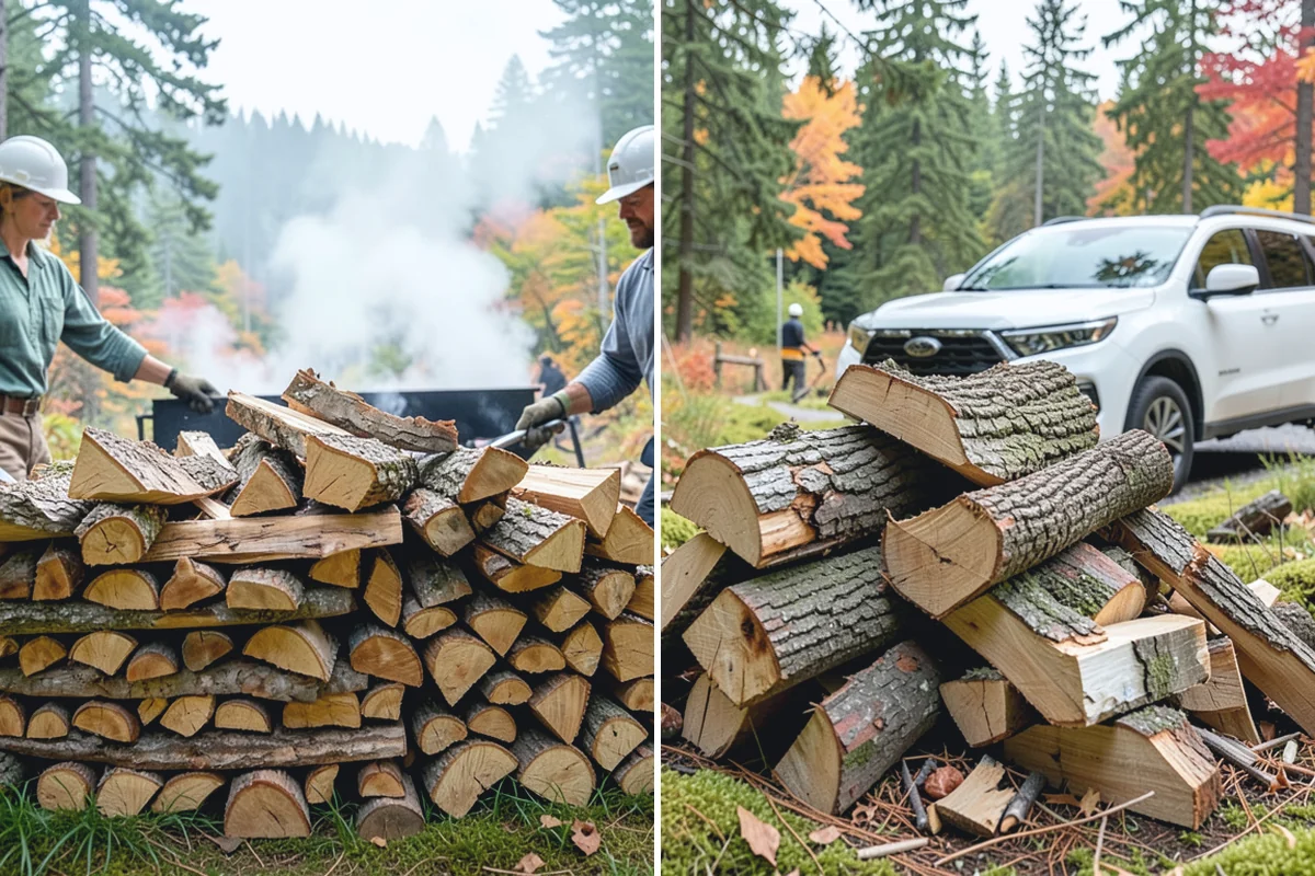 Firewood Wholesale Supply in Des Moines, King County, WA - Discuss your resale volume, sizing, and packaging needs