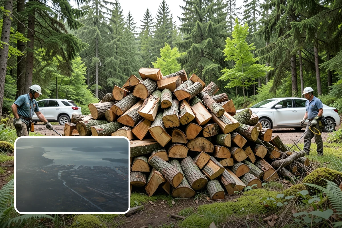 Firewood Wholesale Supply in Fife, Pierce County, WA - Wholesale pricing structured for healthy margins