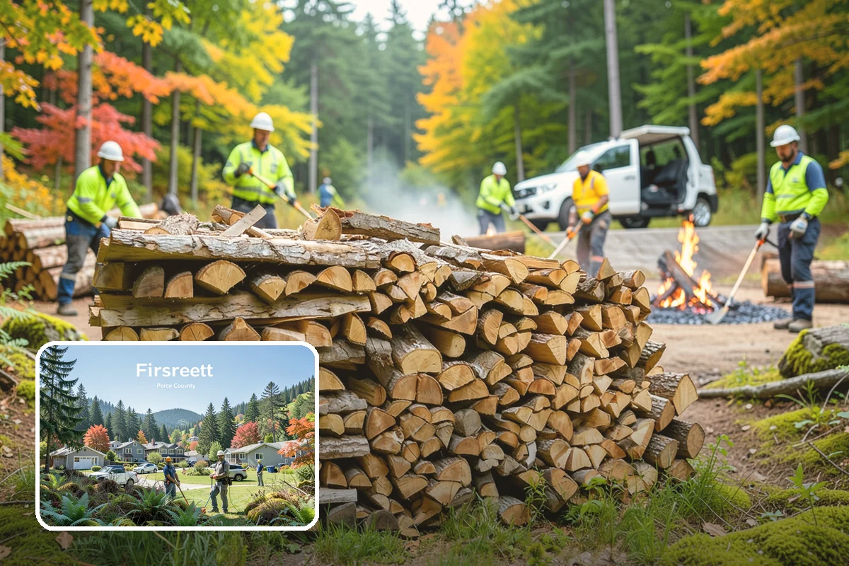 Firewood Wholesale Supply in Fircrest, Pierce County, WA - Wholesale pricing structured for healthy margins