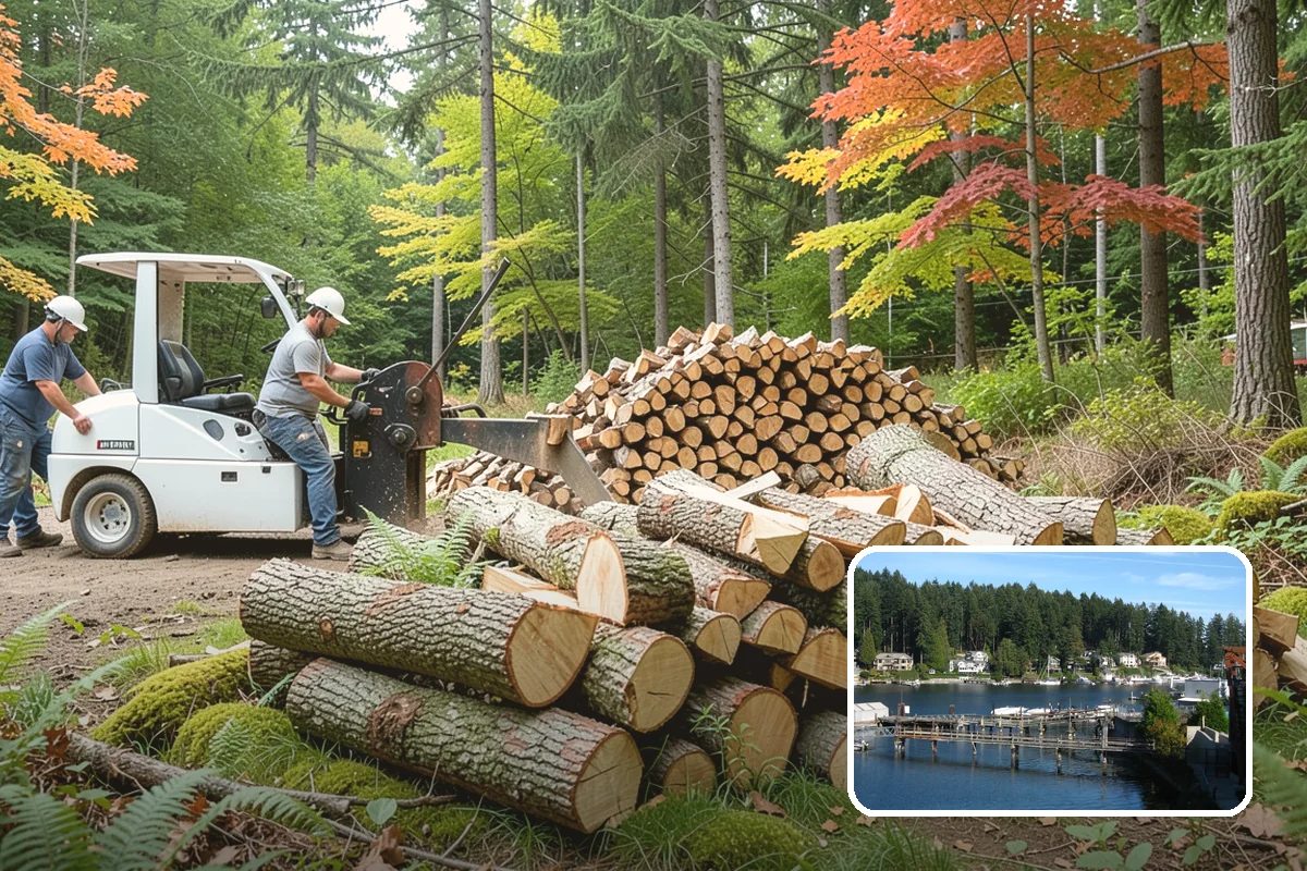 Firewood Wholesale Supply in Gig Harbor, Pierce County, WA - Wholesale pricing structured for healthy margins