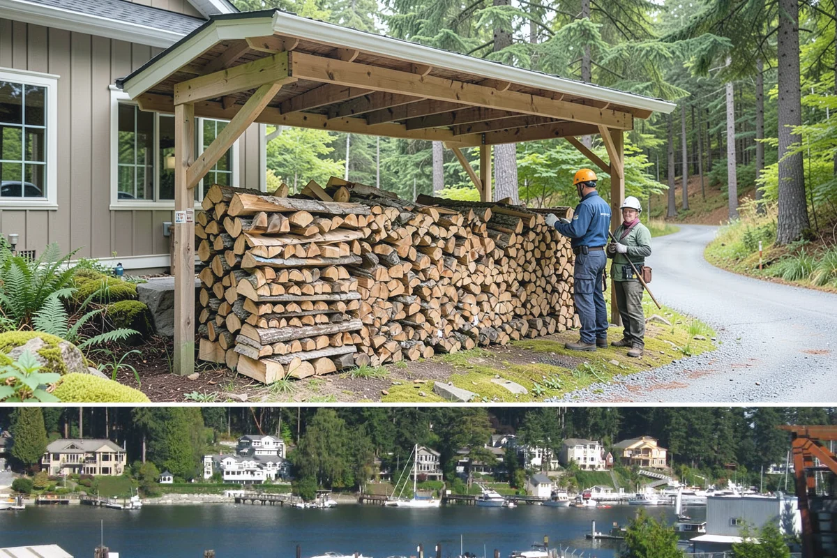 Firewood Wholesale Supply in Gig Harbor, Pierce County, WA - Establish wholesale supply before your selling season peaks so your inventory is ready for customers.