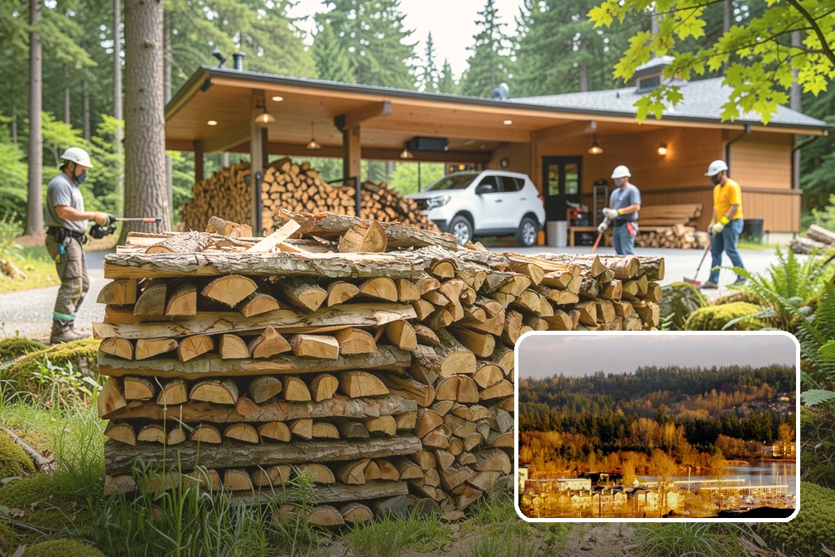 Firewood Wholesale Supply in Kenmore, King County, WA - Wholesale pricing structured for healthy margins