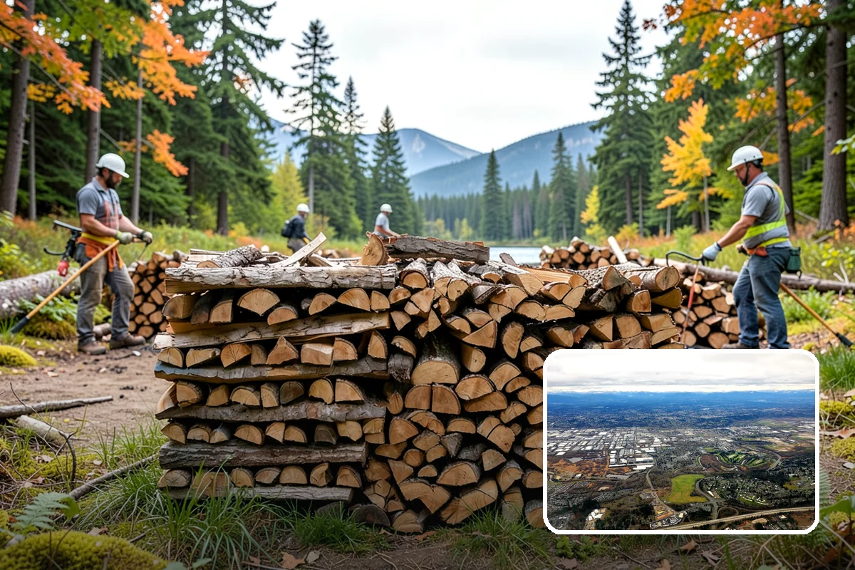 Firewood Wholesale Supply in Kent, King County, WA - Wholesale pricing structured for healthy margins