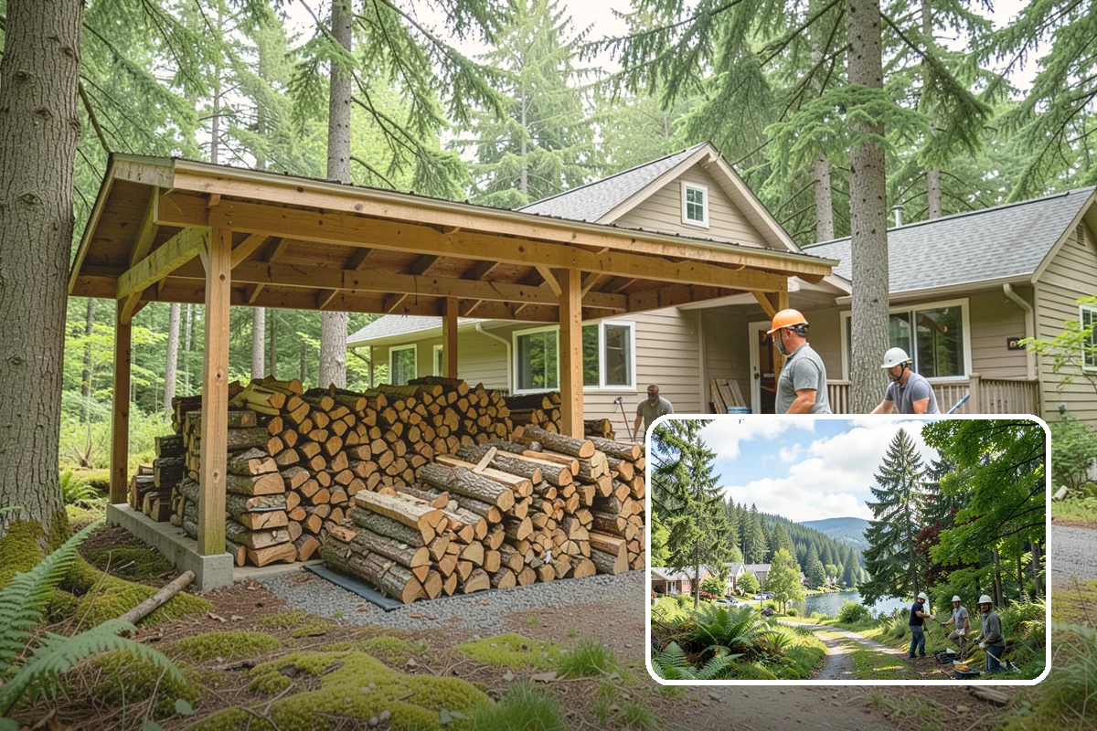 Firewood Wholesale Supply in Lake Forest Park, King County, WA - Wholesale pricing structured for healthy margins