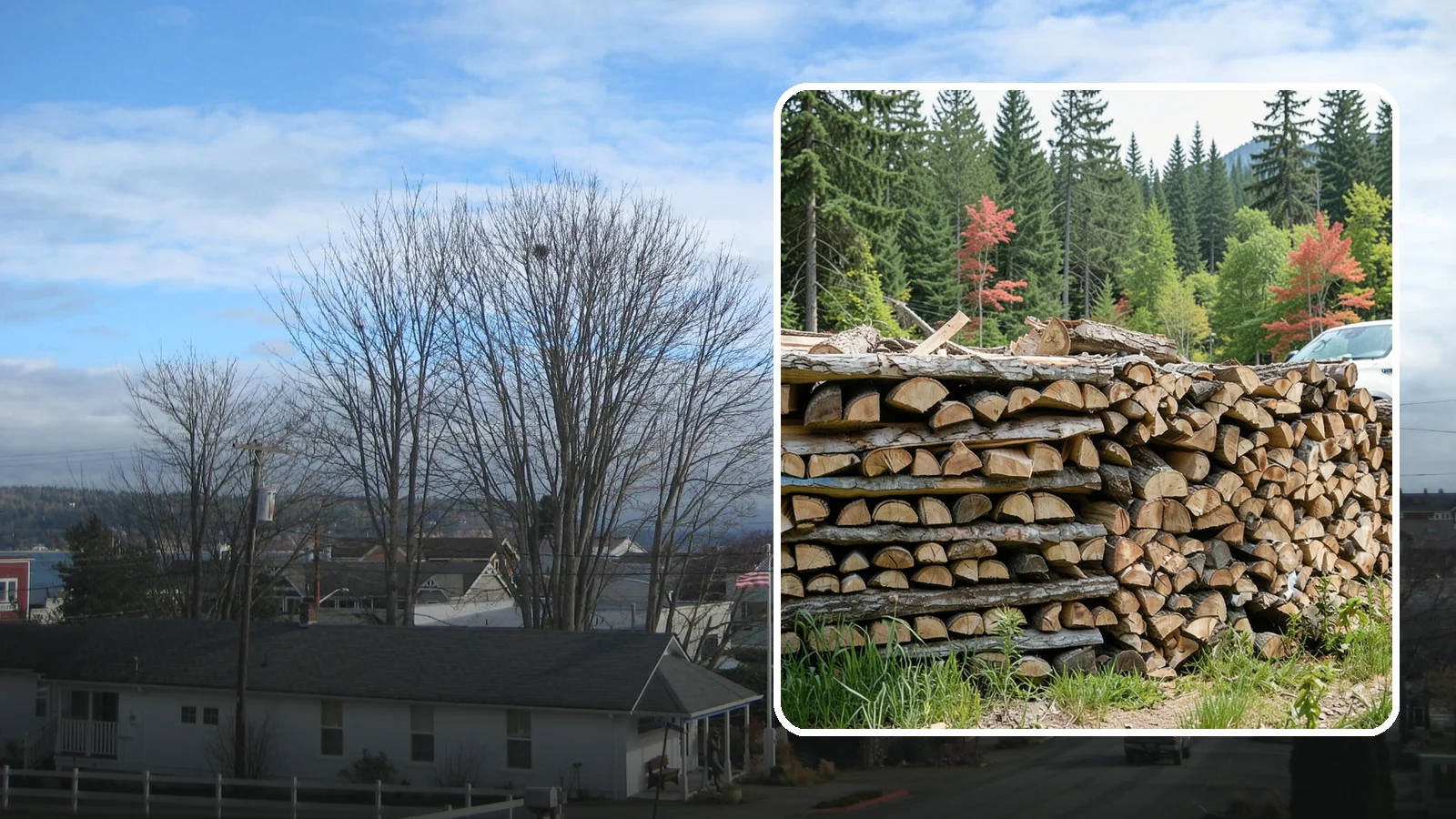 Firewood Wholesale Supply in Langley, Island County, WA - Our firewood wholesale supply provides retailers and resellers with dependable volume, consistent quality, and pricing built for...