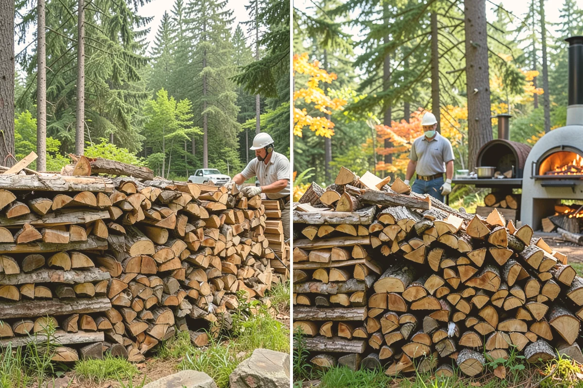 Firewood Wholesale Supply in Langley, Island County, WA - Discuss your resale volume, sizing, and packaging needs