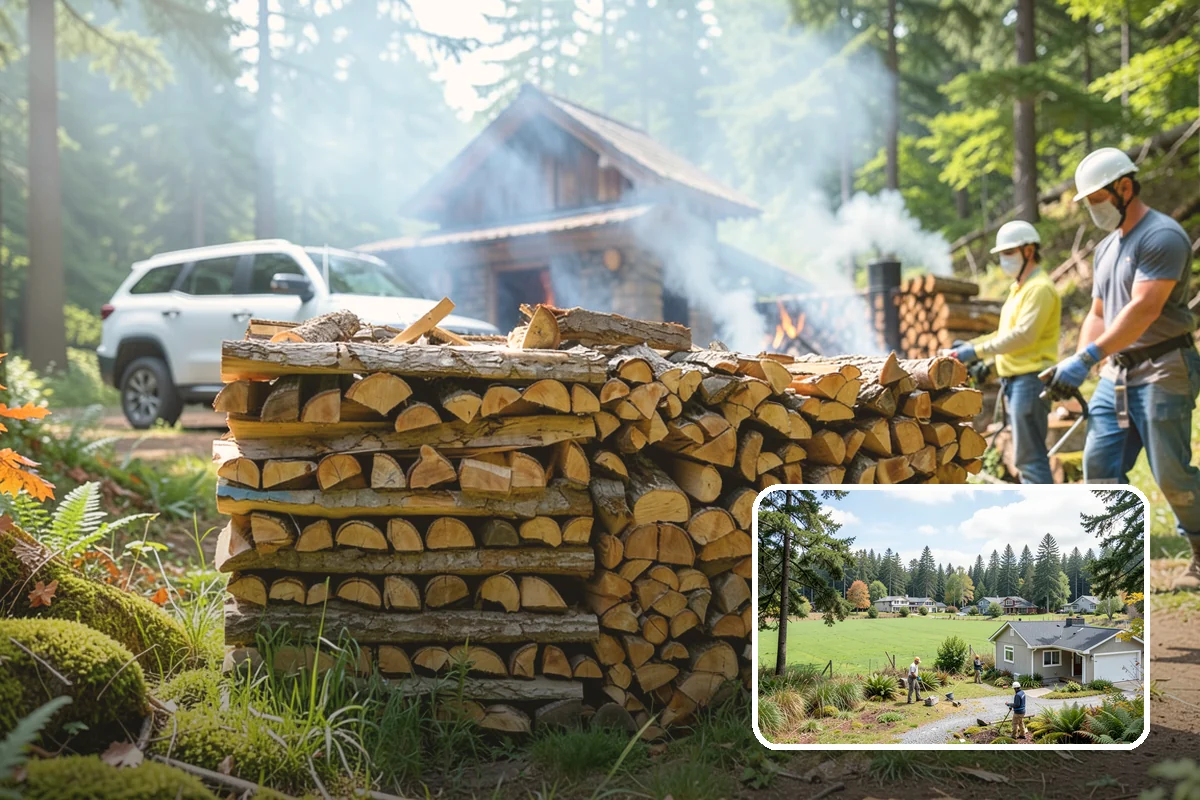 Firewood Wholesale Supply in Lyman, Skagit County, WA - Wholesale pricing structured for healthy margins
