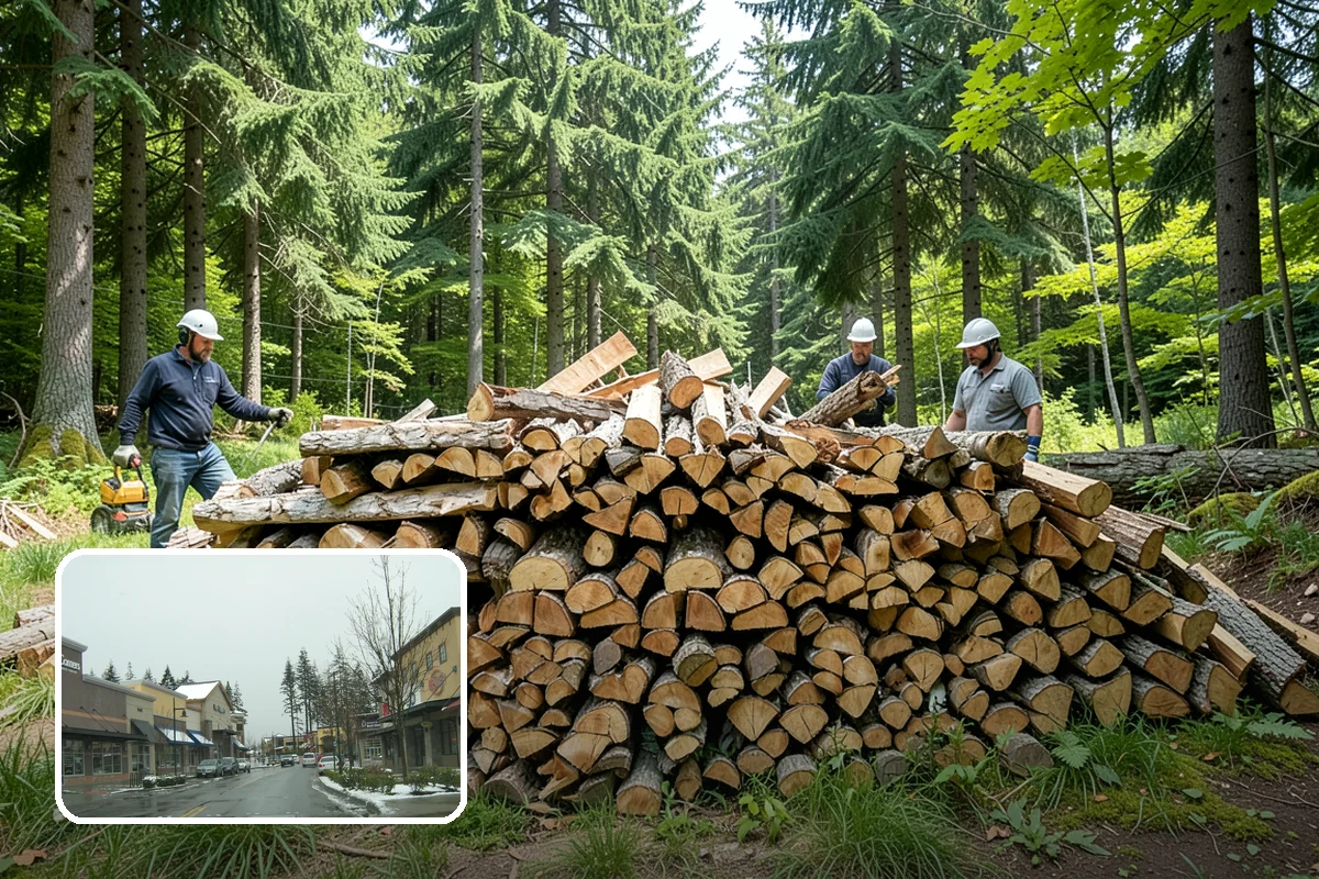 Firewood Wholesale Supply in Mill Creek, Snohomish County, WA - Wholesale pricing structured for healthy margins