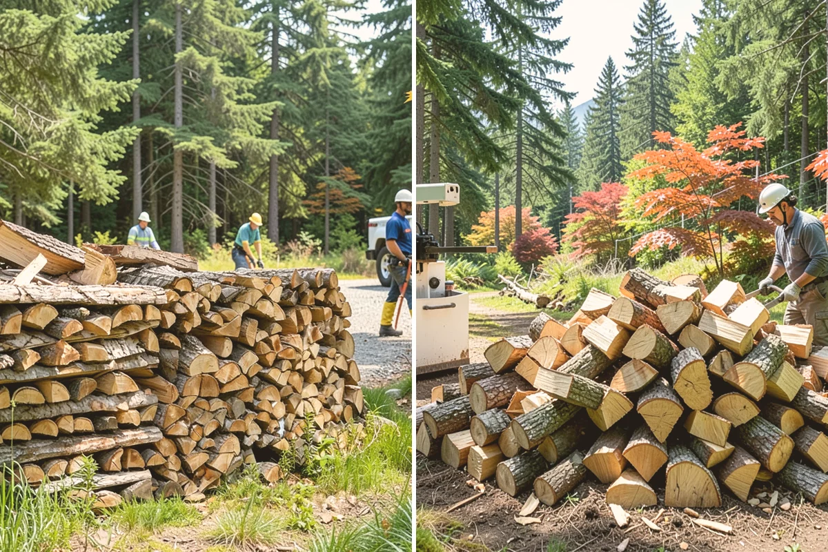 Firewood Wholesale Supply in Newcastle, King County, WA - Discuss your resale volume, sizing, and packaging needs