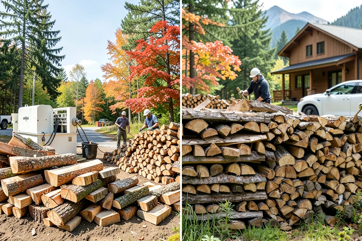 Firewood Wholesale Supply in Normandy Park, King County, WA - Discuss your resale volume, sizing, and packaging needs