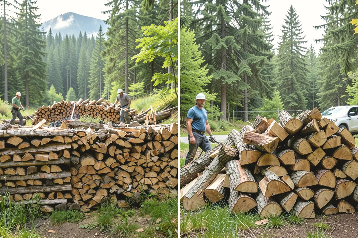 Firewood Wholesale Supply in Oak Harbor, Island County, WA - Discuss your resale volume, sizing, and packaging needs