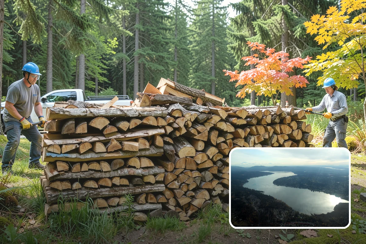 Firewood Wholesale Supply in Sammamish, King County, WA - Wholesale pricing structured for healthy margins