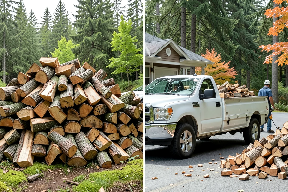 Firewood Wholesale Supply in Seattle, King County, WA - Discuss your resale volume, sizing, and packaging needs