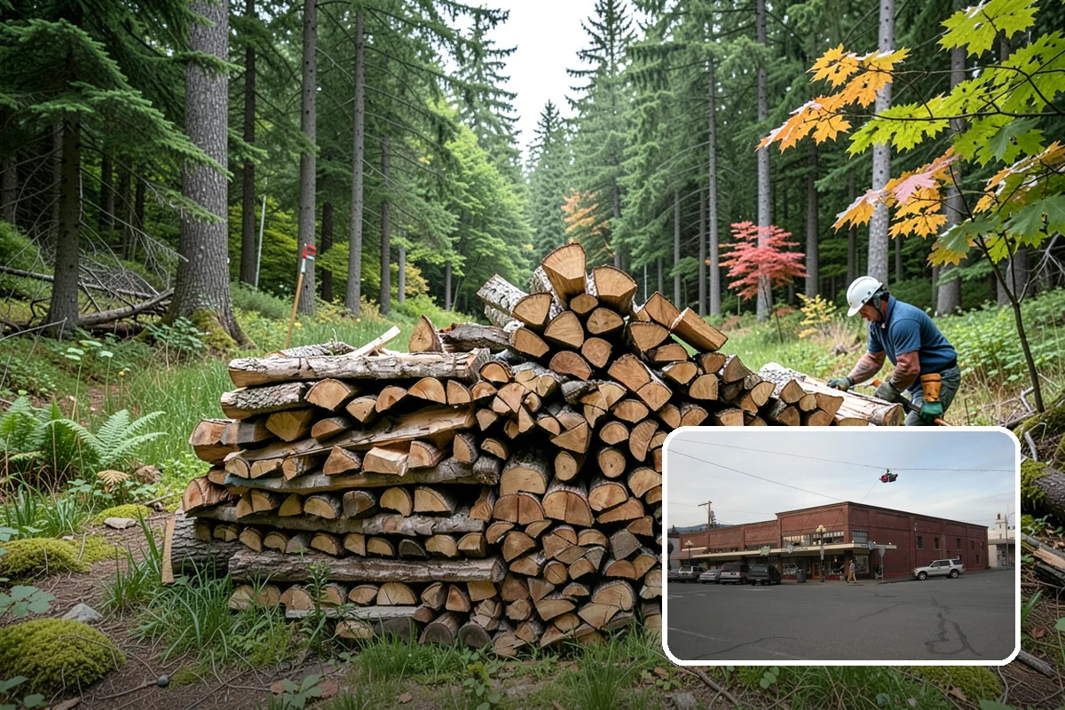 Firewood Wholesale Supply in Sedro-Woolley, Skagit County, WA - Wholesale pricing structured for healthy margins