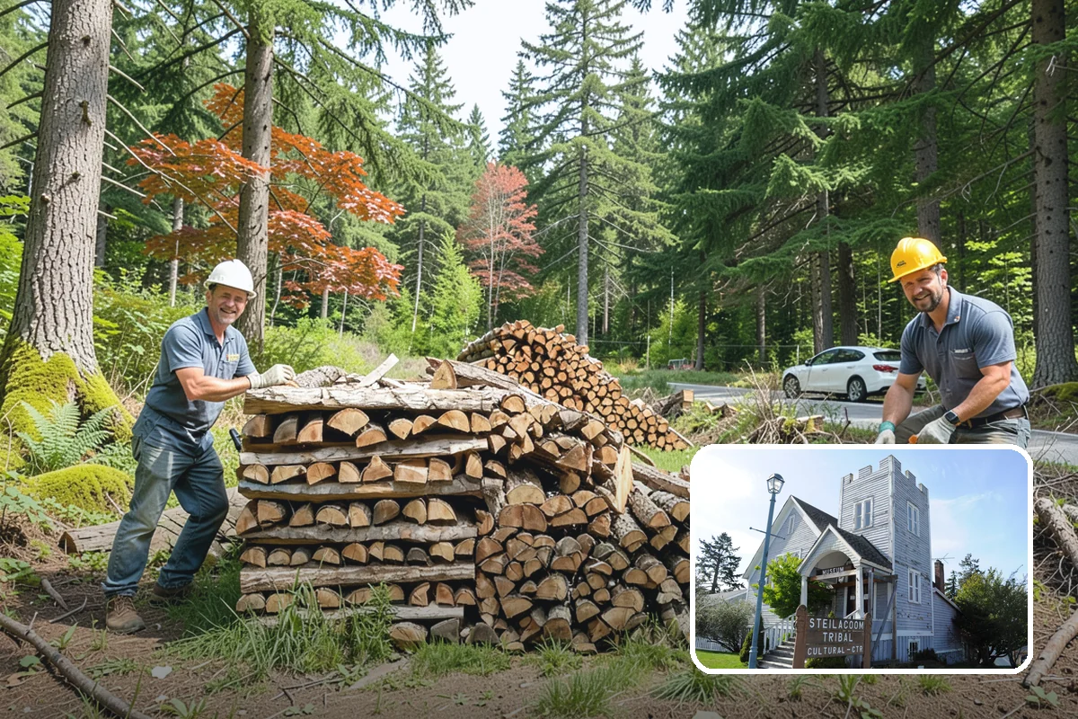 Firewood Wholesale Supply in Steilacoom, Pierce County, WA - Wholesale pricing structured for healthy margins