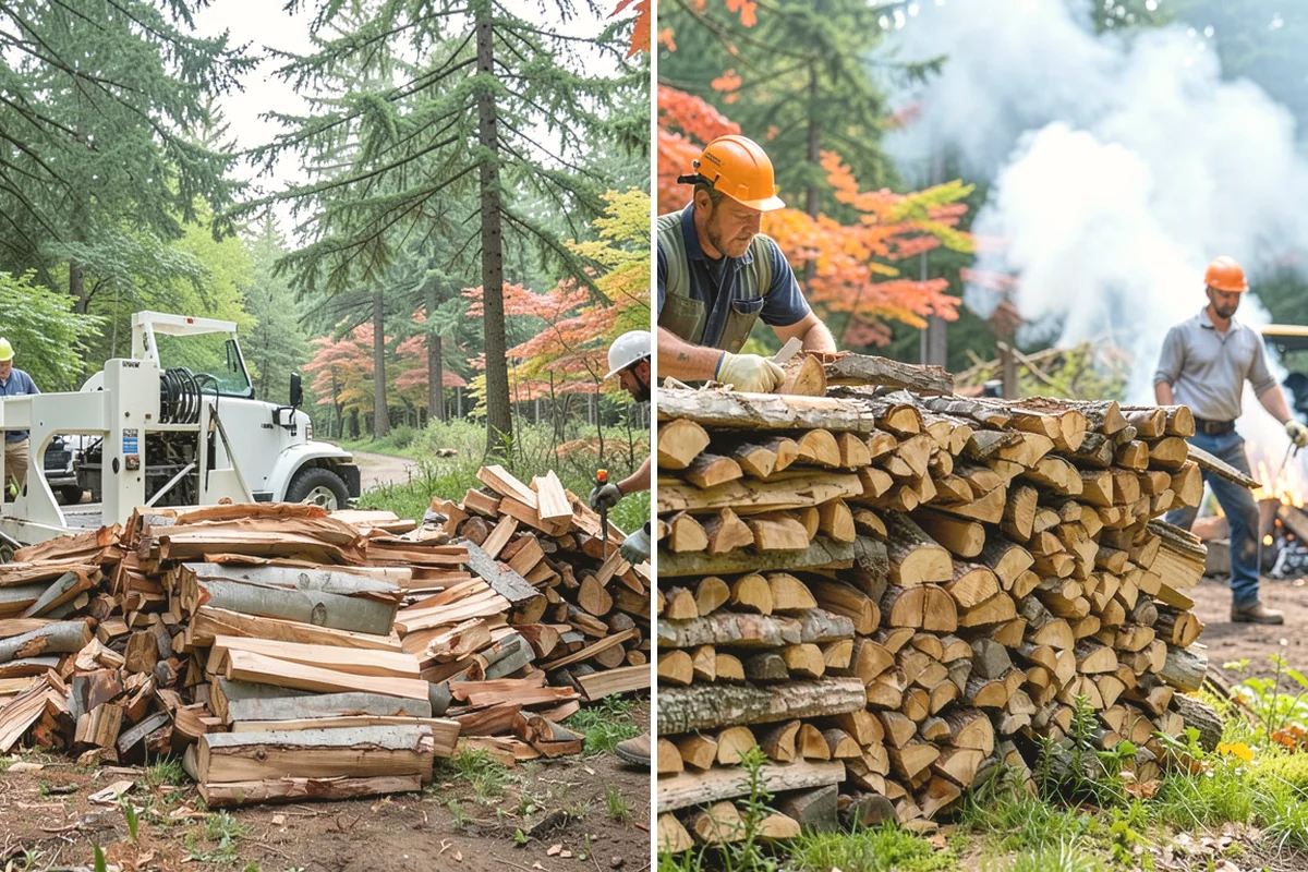 Firewood Wholesale Supply in Steilacoom, Pierce County, WA - Discuss your resale volume, sizing, and packaging needs
