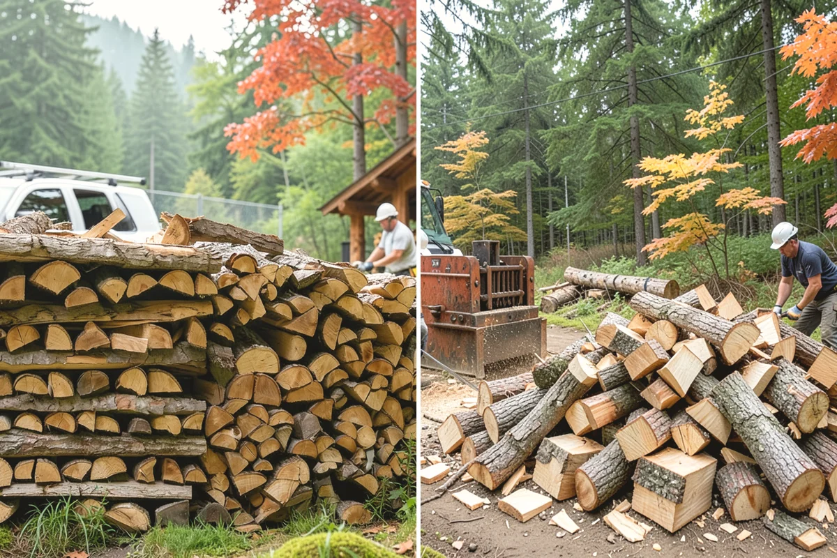 Firewood Wholesale Supply in Yarrow Point, King County, WA - Discuss your resale volume, sizing, and packaging needs