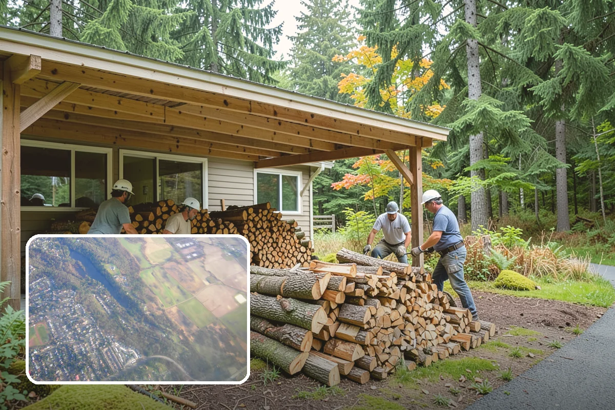 Fishing Lodge Firewood in Algona, King County, WA - Keeps lodge and cabins consistently stocked