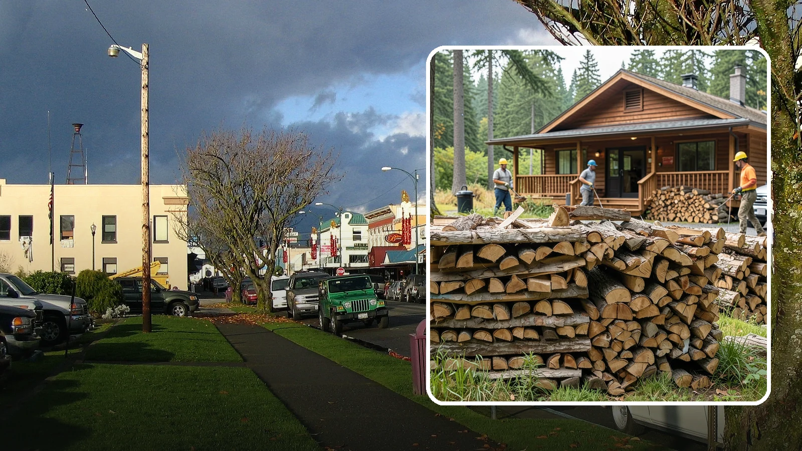 Fishing Lodge Firewood in Arlington, Snohomish County, WA - Reliable firewood supply for fishing lodges and waterfront guest operations.