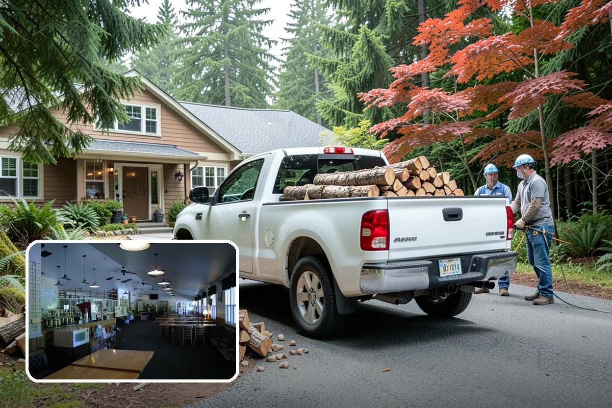Fishing Lodge Firewood in Black Diamond, King County, WA - Keeps lodge and cabins consistently stocked
