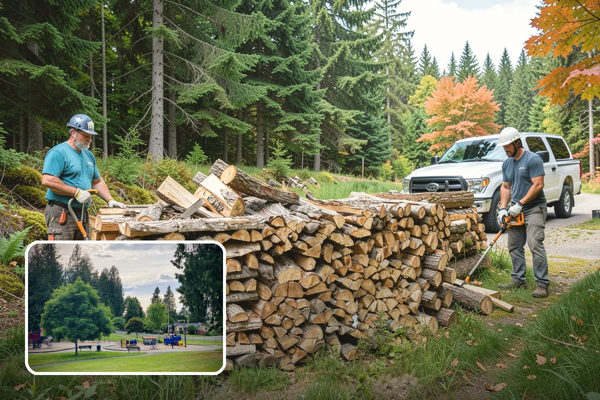 Fishing Lodge Firewood in Bonney Lake, Pierce County, WA - Keeps lodge and cabins consistently stocked