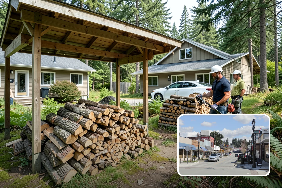 Fishing Lodge Firewood in Bothell, King County, WA - Keeps lodge and cabins consistently stocked