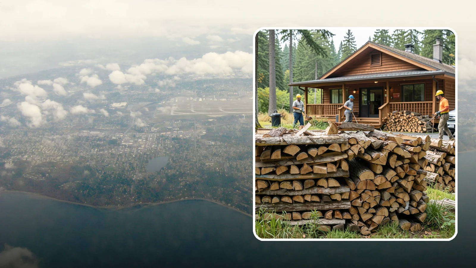 Fishing Lodge Firewood in Burien, King County, WA - Reliable firewood supply for fishing lodges and waterfront guest operations.
