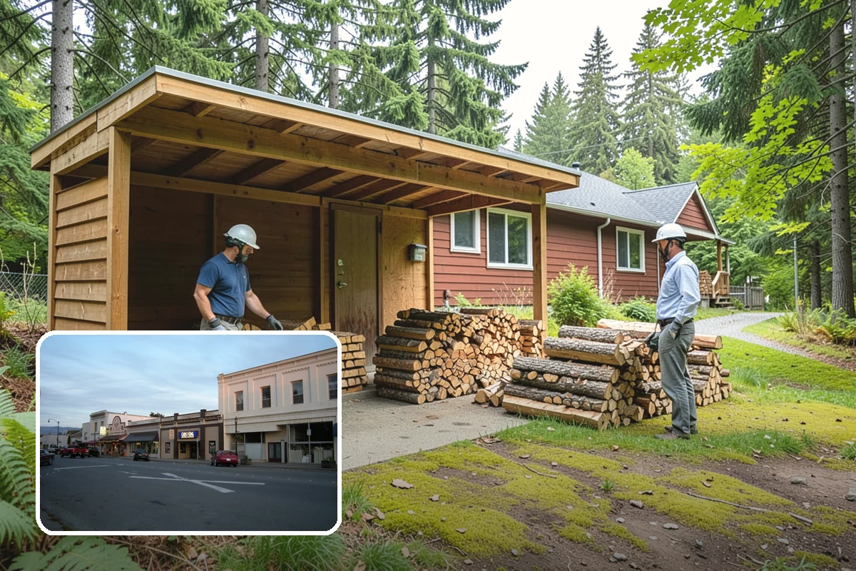 Fishing Lodge Firewood in Burlington, Skagit County, WA - Keeps lodge and cabins consistently stocked
