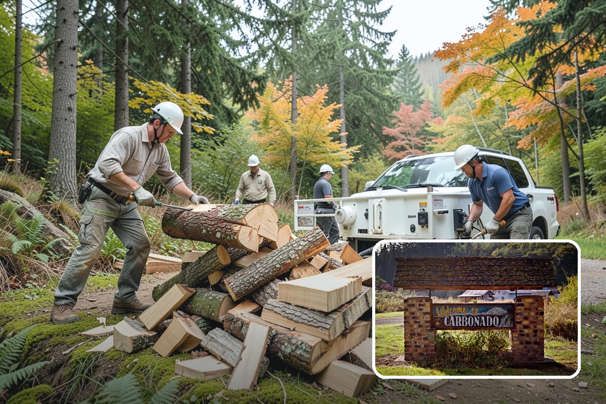 Fishing Lodge Firewood in Carbonado, Pierce County, WA - Keeps lodge and cabins consistently stocked