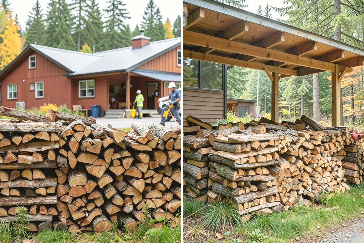 Fishing Lodge Firewood in Carbonado, Pierce County, WA - We assess your lodge layout and guest volume