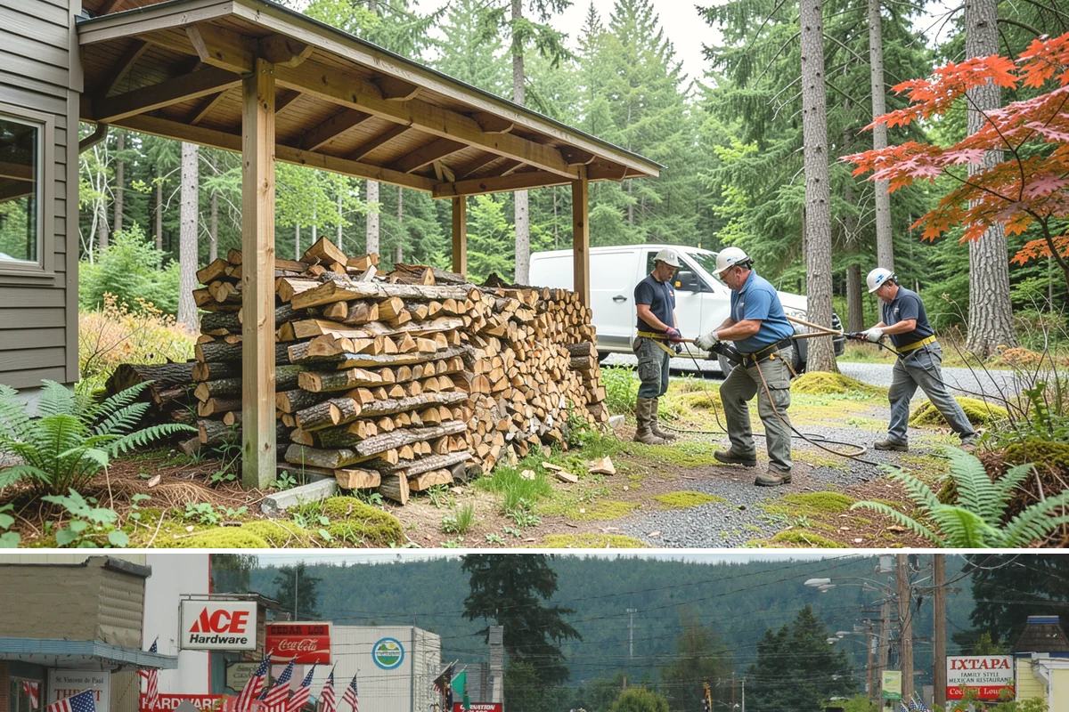Fishing Lodge Firewood in Carnation, King County, WA - Guest traffic peaks in the fishing season, so establish restocking before your busy months begin.