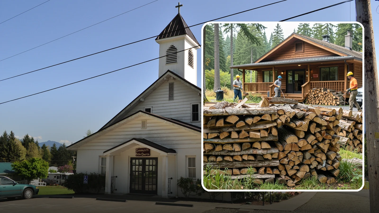 Fishing Lodge Firewood in Concrete, Skagit County, WA - Reliable firewood supply for fishing lodges and waterfront guest operations.