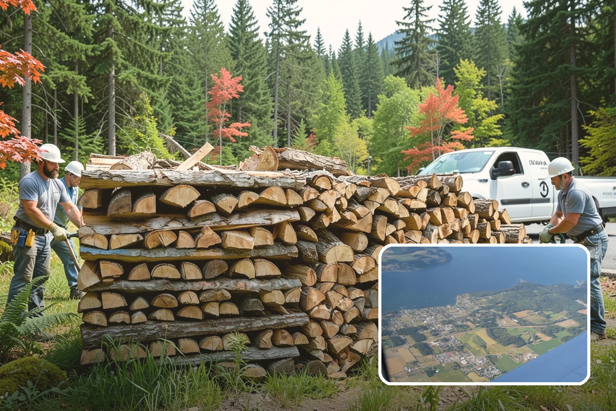 Fishing Lodge Firewood in Coupeville, Island County, WA - Keeps lodge and cabins consistently stocked