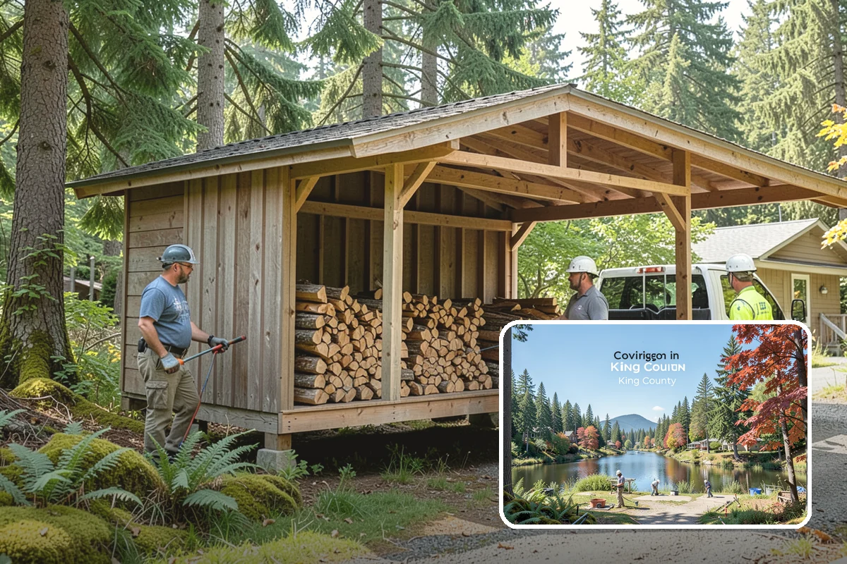 Fishing Lodge Firewood in Covington, King County, WA - Keeps lodge and cabins consistently stocked