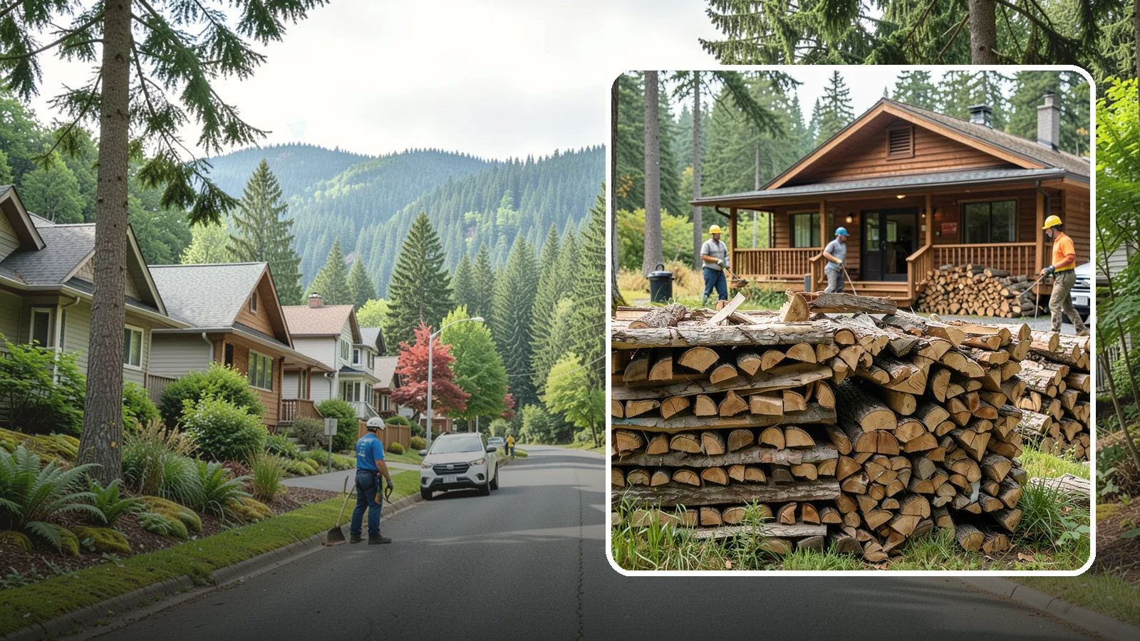 Fishing Lodge Firewood in Darrington, WA - Reliable firewood supply for fishing lodges and waterfront guest operations.
