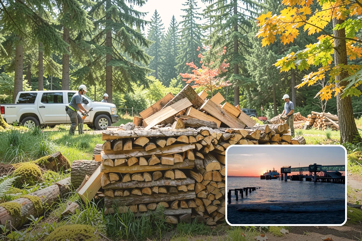 Fishing Lodge Firewood in Edmonds, Snohomish County, WA - Keeps lodge and cabins consistently stocked
