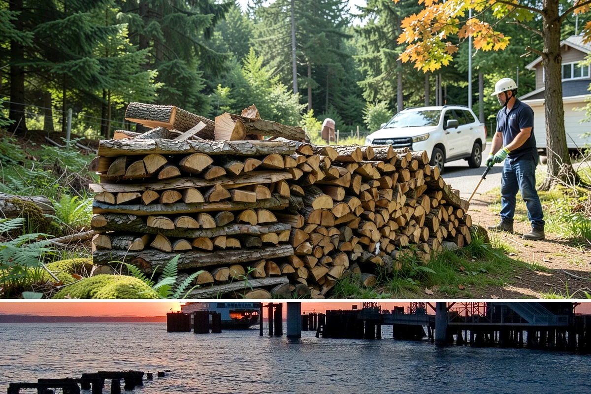 Fishing Lodge Firewood in Edmonds, Snohomish County, WA - Guest traffic peaks in the fishing season, so establish restocking before your busy months begin.