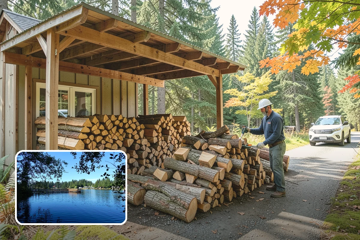 Fishing Lodge Firewood in Federal Way, King County, WA - Keeps lodge and cabins consistently stocked