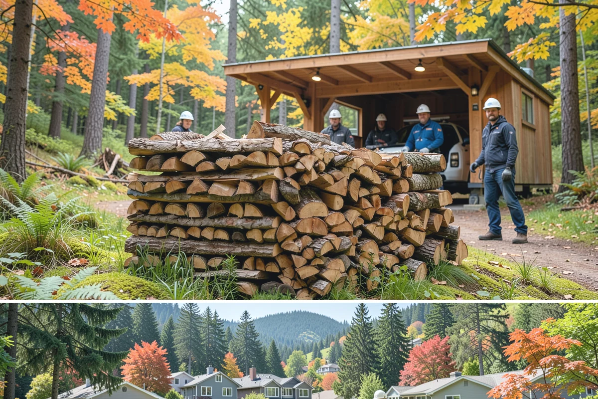 Fishing Lodge Firewood in Fircrest, Pierce County, WA - Guest traffic peaks in the fishing season, so establish restocking before your busy months begin.