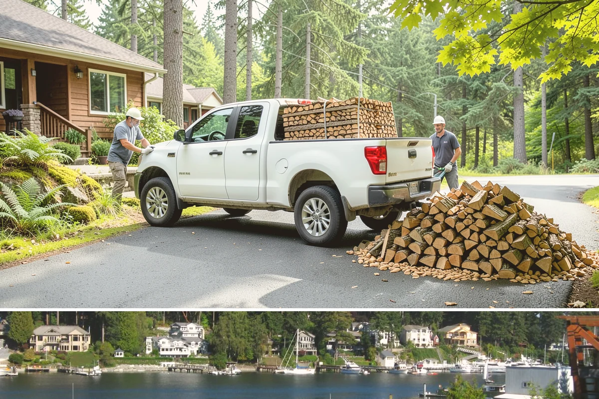 Fishing Lodge Firewood in Gig Harbor, Pierce County, WA - Guest traffic peaks in the fishing season, so establish restocking before your busy months begin.