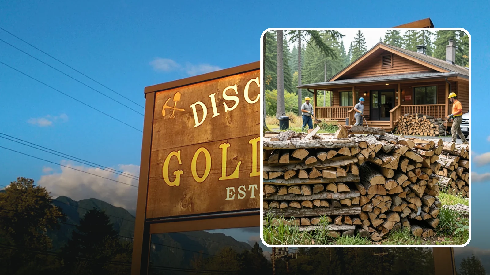 Fishing Lodge Firewood in Gold Bar, Snohomish County, WA - Reliable firewood supply for fishing lodges and waterfront guest operations.
