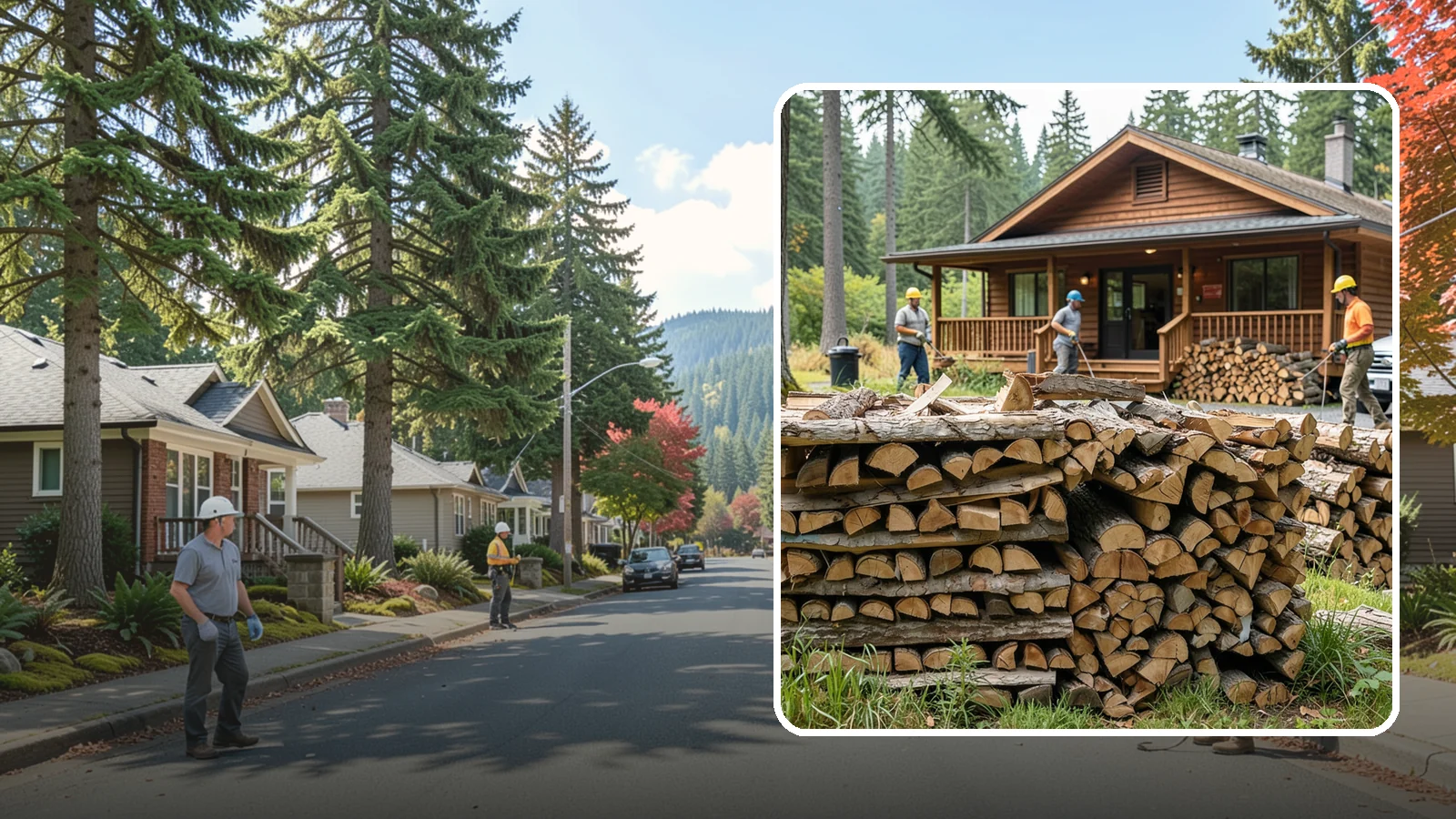 Fishing Lodge Firewood in Hunts Point, King County, WA - Reliable firewood supply for fishing lodges and waterfront guest operations.